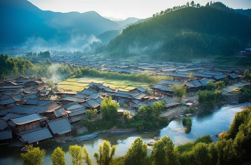 青山古镇建筑景点摄影图,高清,摄影图,摄影图片,图片大全,摄影图免费下载